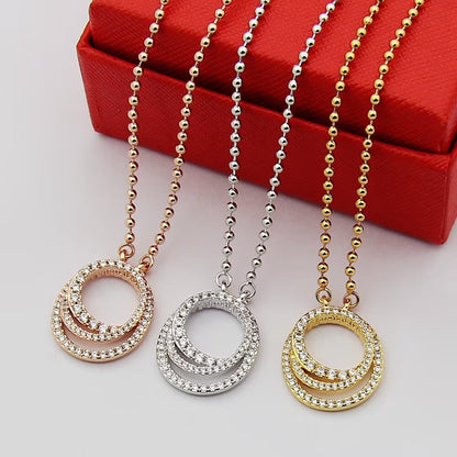 [Amore]ETINCELLE  FULL DIAMOND NECKLACE