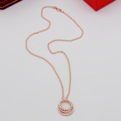 [Amore]ETINCELLE  FULL DIAMOND NECKLACE
