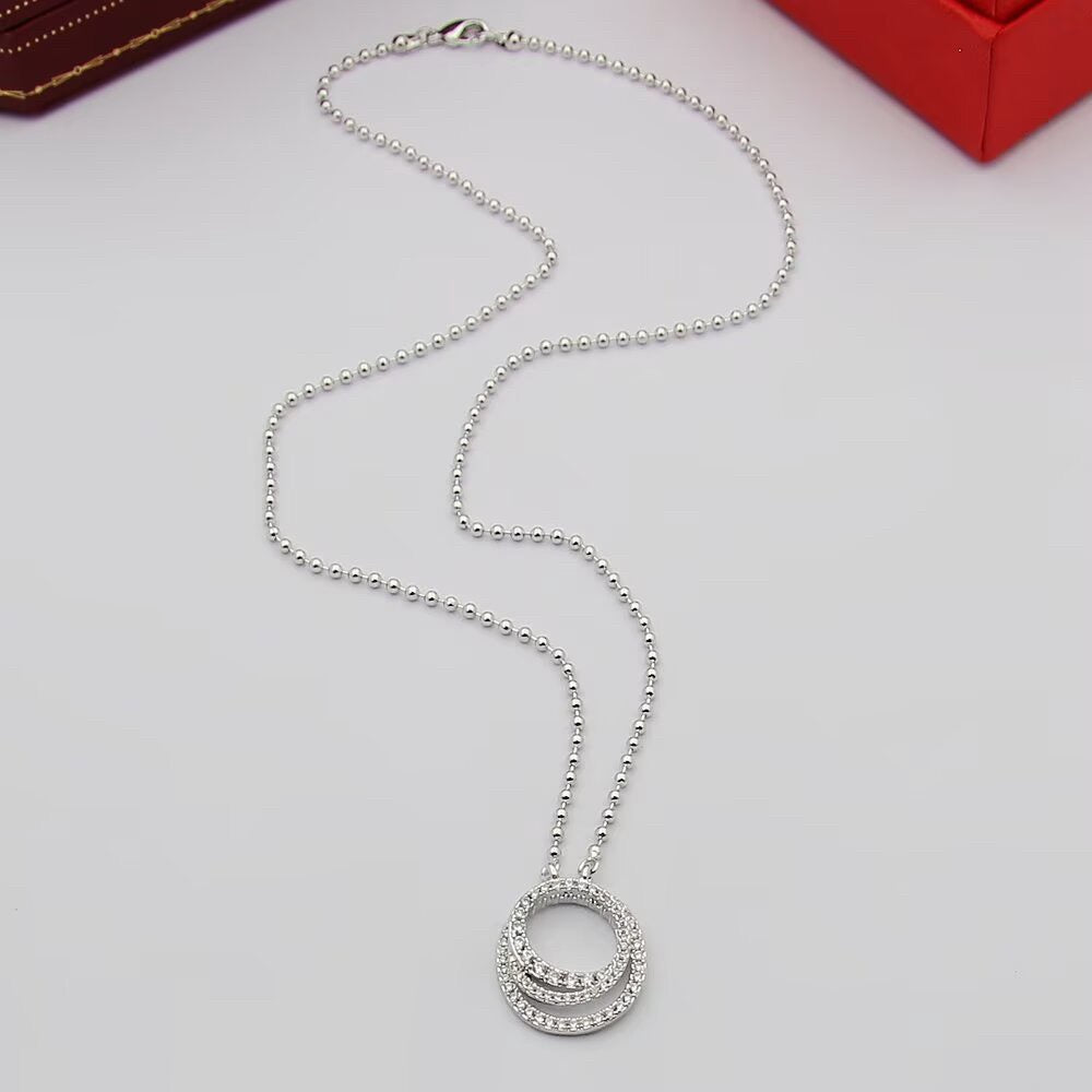 [Amore]ETINCELLE  FULL DIAMOND NECKLACE