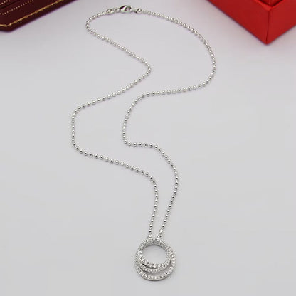 [Amore]ETINCELLE  FULL DIAMOND NECKLACE