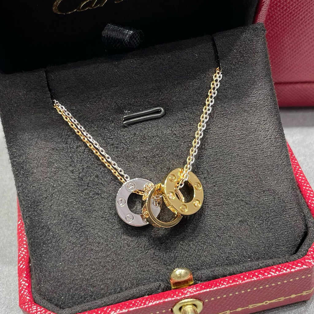[Amore]LOVE 6 DIAMOND PENDANT NECKLACE
