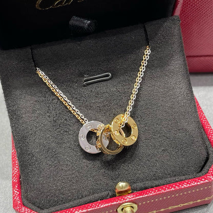 [Amore]LOVE 6 DIAMOND PENDANT NECKLACE