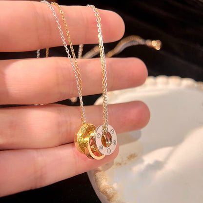 [Amore]LOVE 6 DIAMOND PENDANT NECKLACE