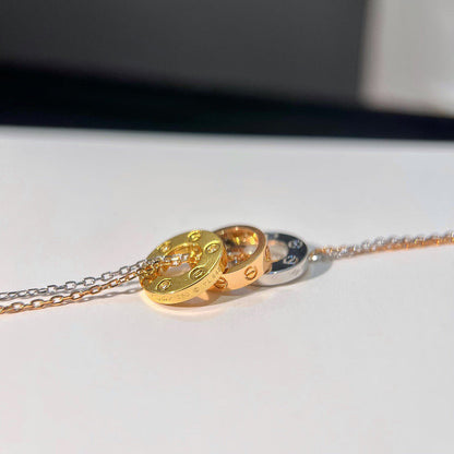 [Amore]LOVE 6 DIAMOND PENDANT NECKLACE