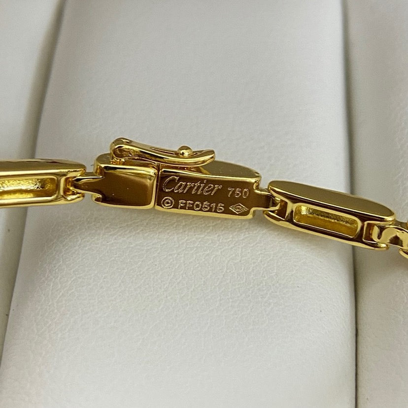 [Amore]PANTHERE HALF DIAMOND ON CHAIN BRACELET