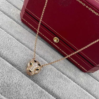 [Amore]PANTHERE FULL DIAMOND NECKLACE