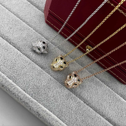 [Amore]PANTHERE FULL DIAMOND NECKLACE