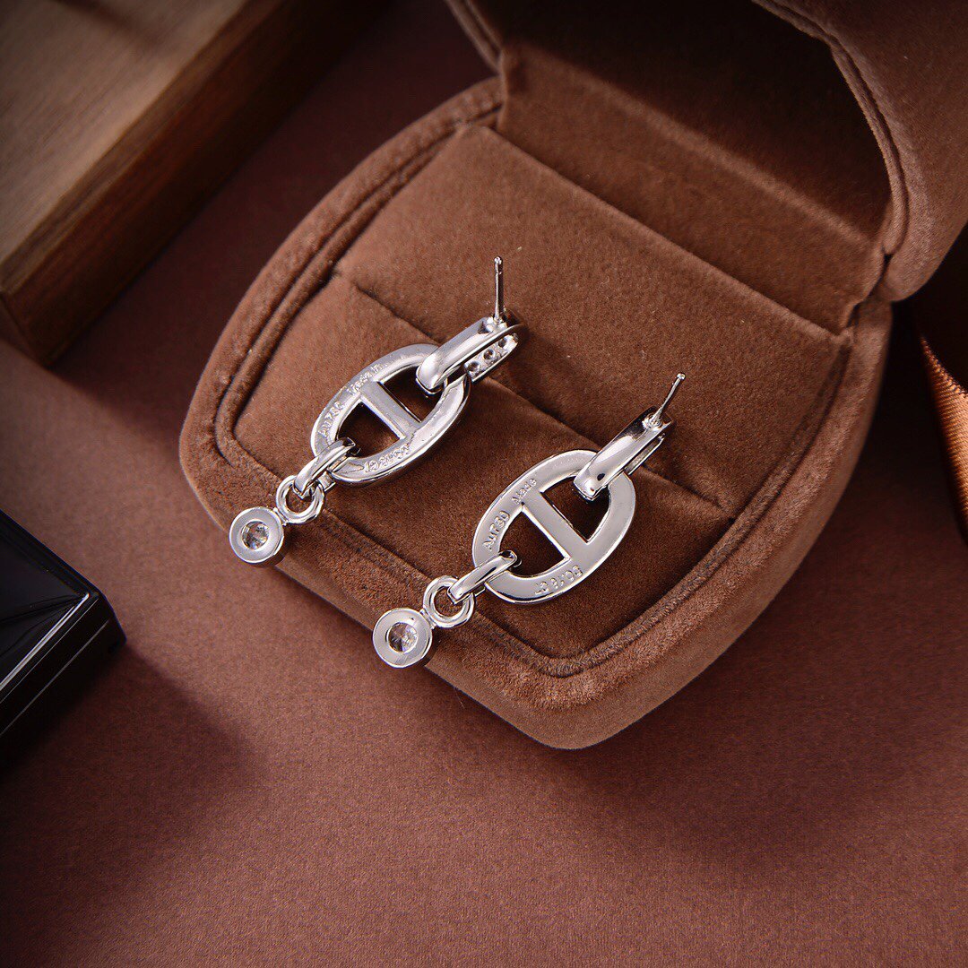 [Amore]HM CHAINE DIAMOND EARRINGS