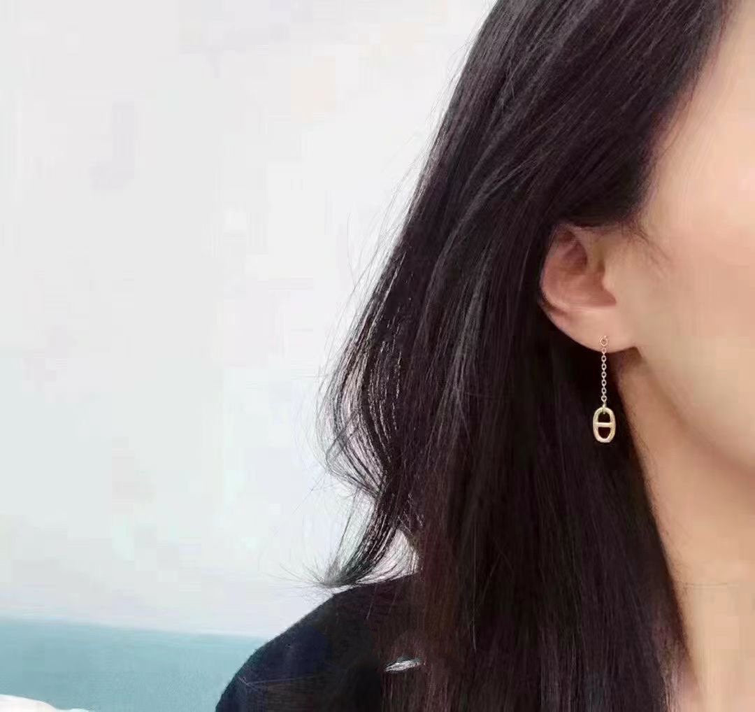 [Amore]CHAINE TASSEL EARRINGS