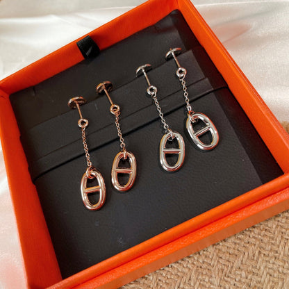 [Amore]CHAINE TASSEL EARRINGS
