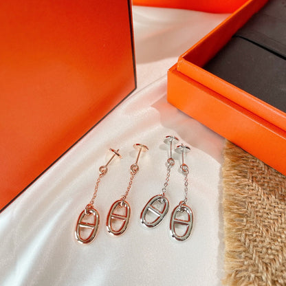 [Amore]CHAINE TASSEL EARRINGS