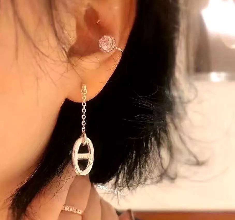 [Amore]CHAINE TASSEL EARRINGS