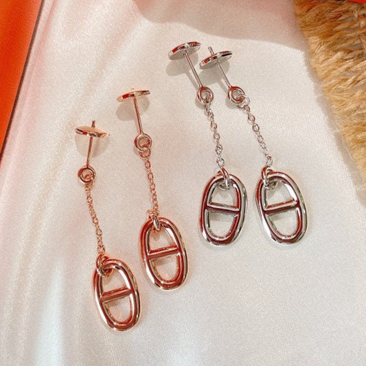 [Amore]CHAINE TASSEL EARRINGS