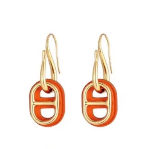 [Amore]HM O'MAILLON GOLD EARRINGS