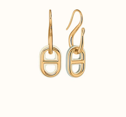 [Amore]HM O'MAILLON GOLD EARRINGS