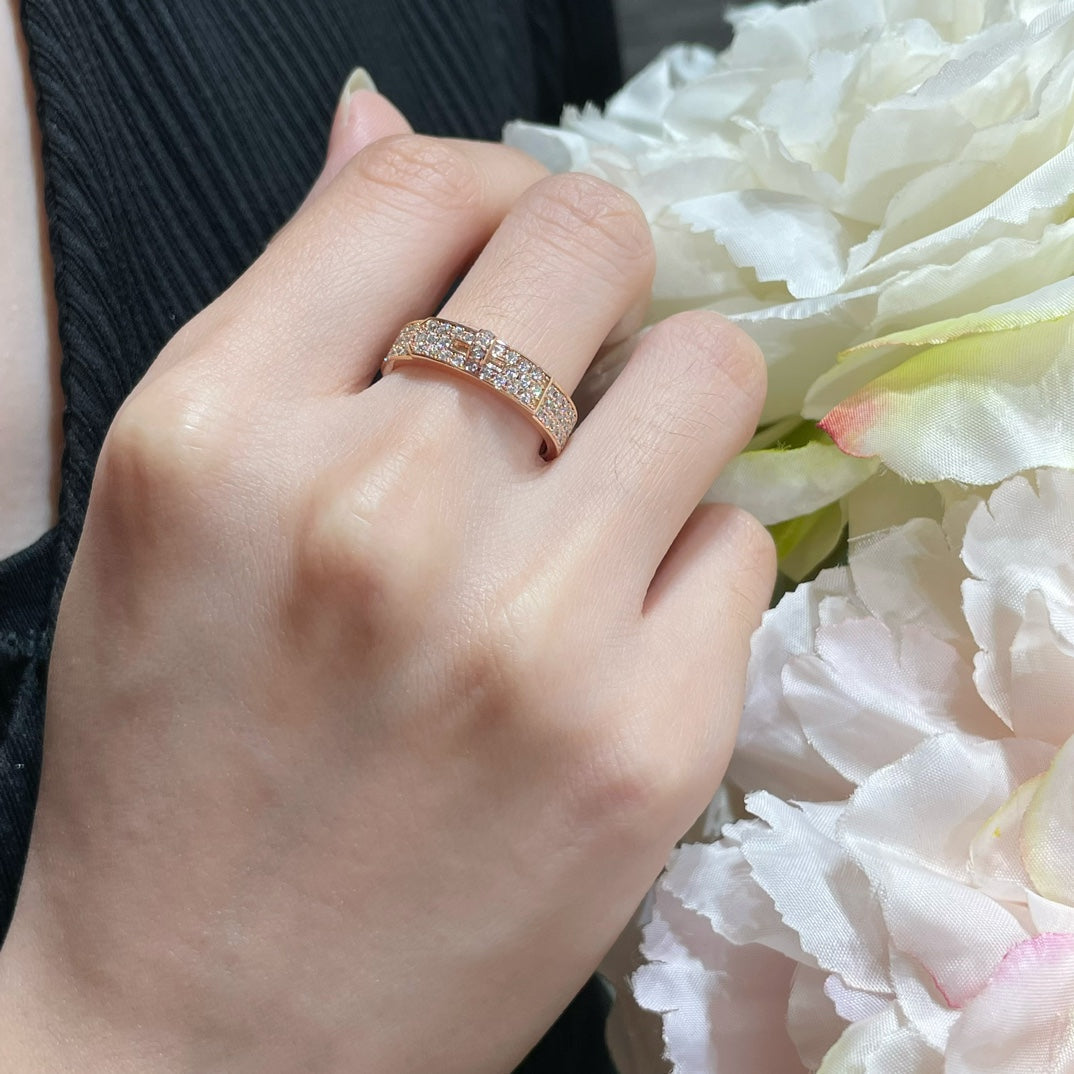 [Amore]KELLY PINK GOLD DIAMOND RING