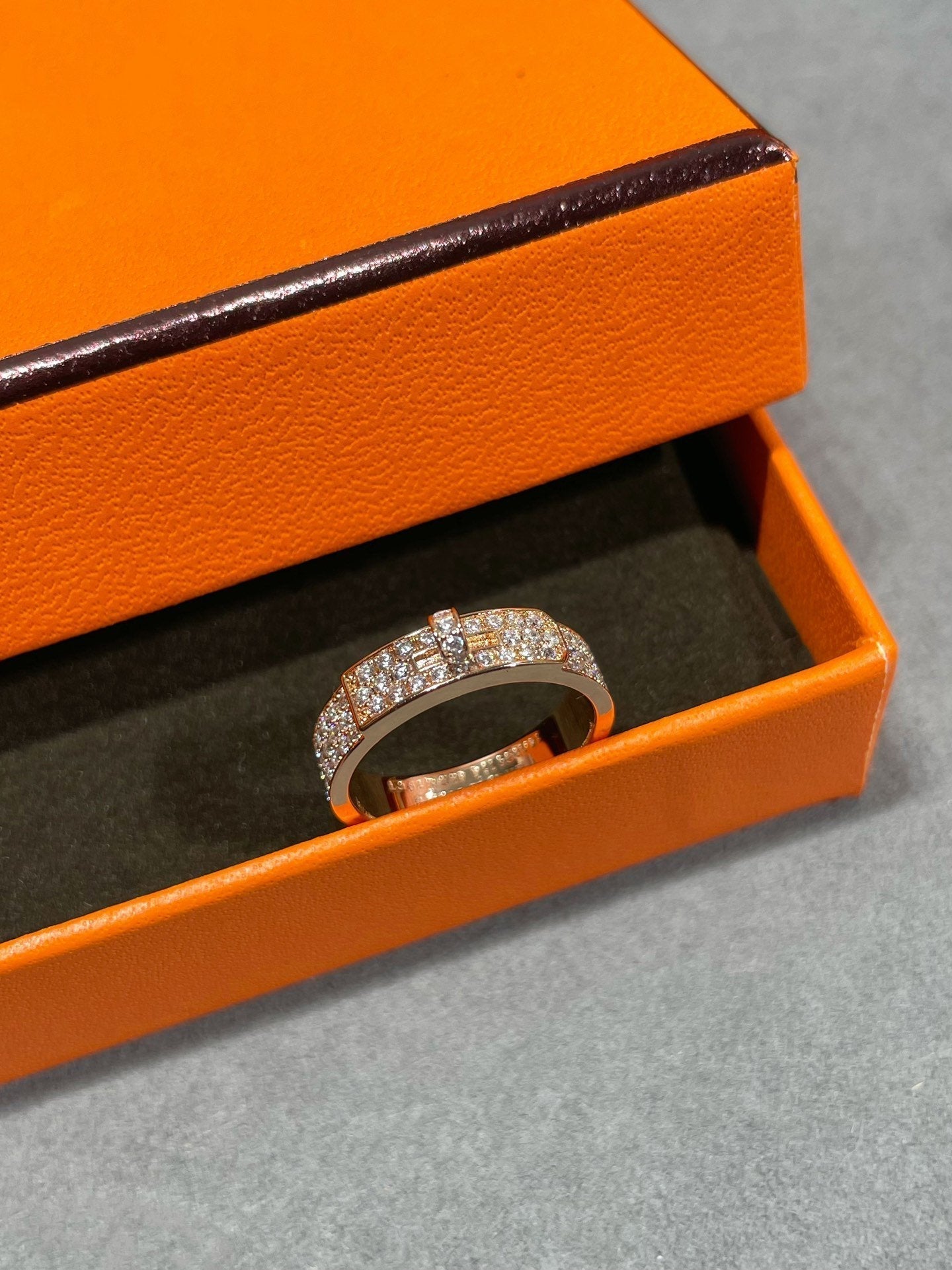 [Amore]KELLY PINK GOLD DIAMOND RING