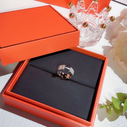 [Amore]H RING FULL DIAMOND