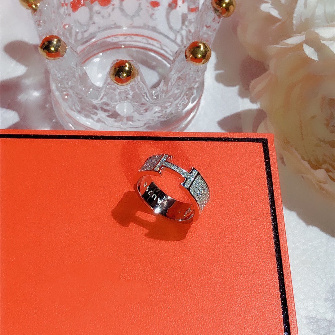 [Amore]H RING FULL DIAMOND
