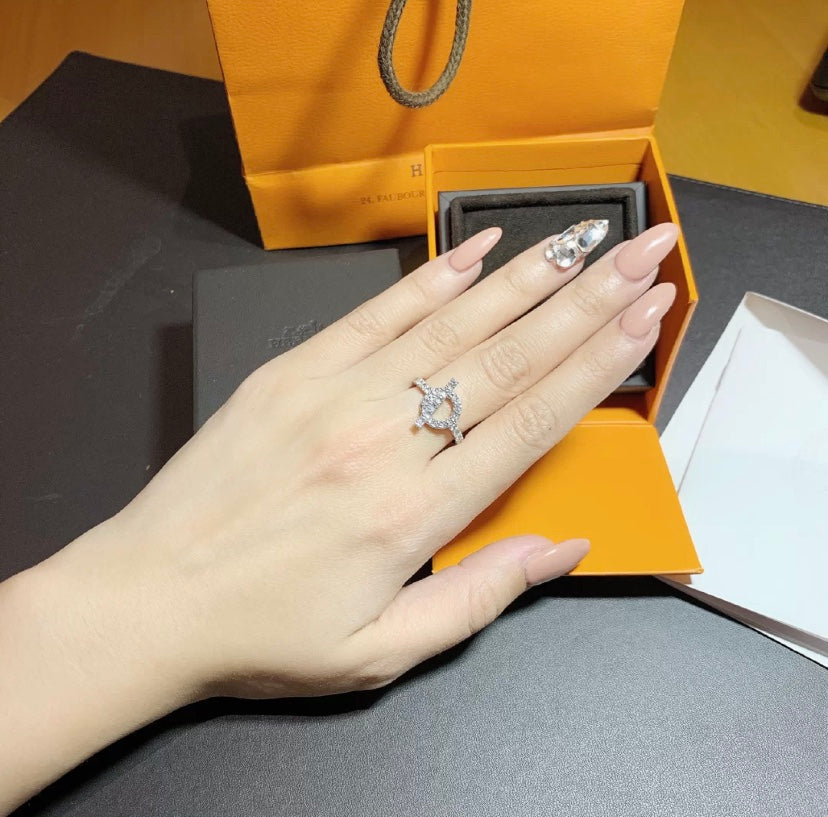 [Amore]ECHAPPEE RING SILVER DIAMOND