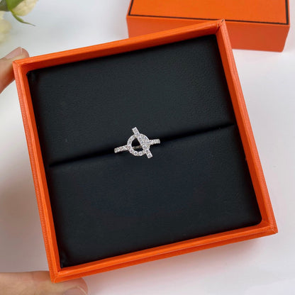 [Amore]ECHAPPEE RING SILVER DIAMOND