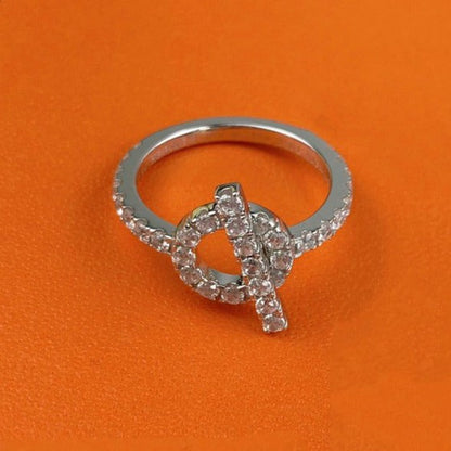 [Amore]ECHAPPEE RING SILVER DIAMOND