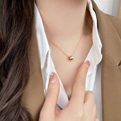 [Amore]BEE MINI PEDANT DIAMOND NECKLACE