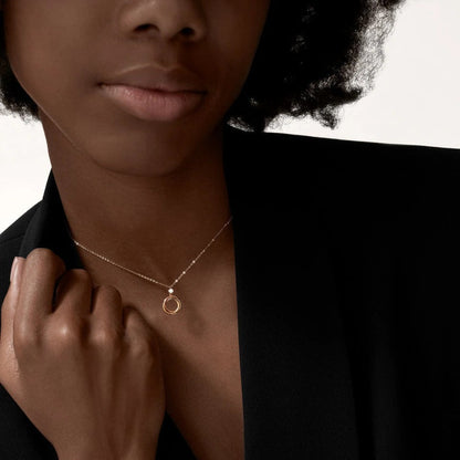 [Amore]TRINITY  NECKLACE 1 DIAMOND