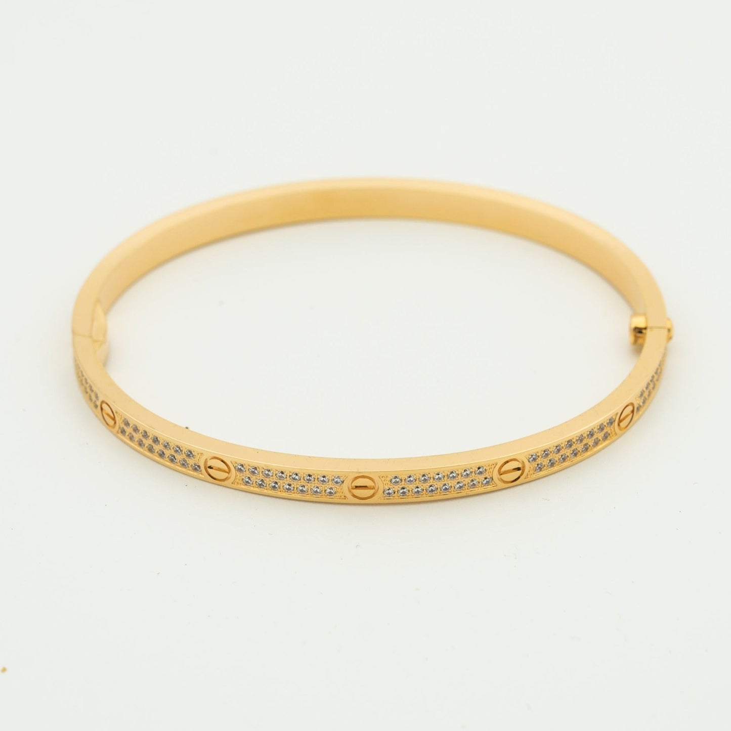[Amore]LOVE BRACELET 3.65MM DIAMOND-PAVED