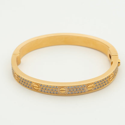 [Amore]LOVE BRACELET 6.1MM DIAMOND-PAVED