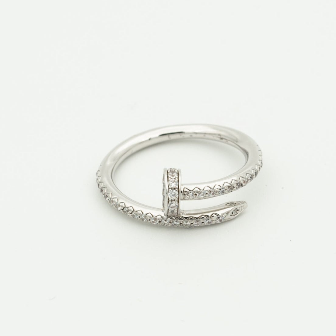 [Amore]JUSTE RING 1.8MM SILVER DIAMONDS