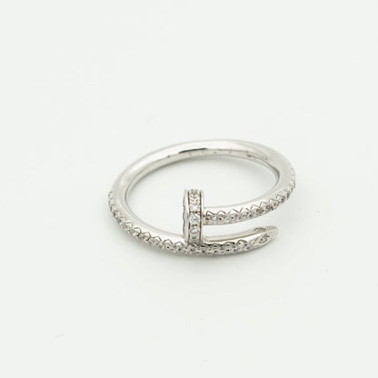[Amore]JUSTE RING 1.8MM SILVER DIAMONDS