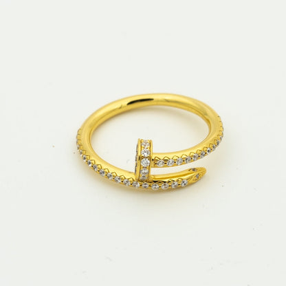 [Amore]JUSTE RING 1.8MM GOLD DIAMONDS