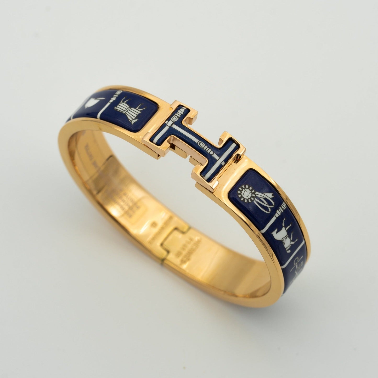 [Amore]H BRACELET BLUE CERAMIC