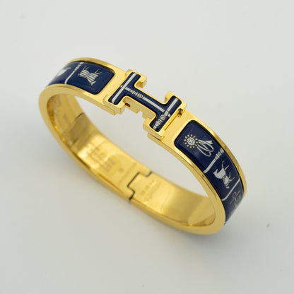 [Amore]H BRACELET BLUE CERAMIC