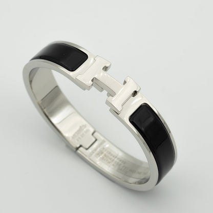 [Amore]H BLACK BRACELET