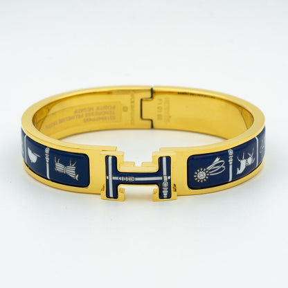 [Amore]H BRACELET BLUE CERAMIC