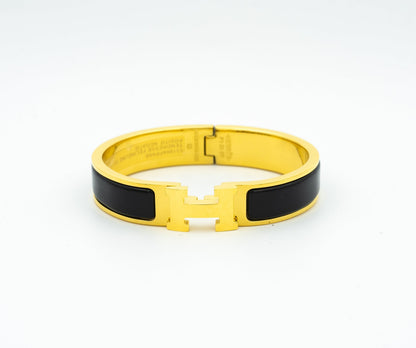 [Amore]H BLACK BRACELET