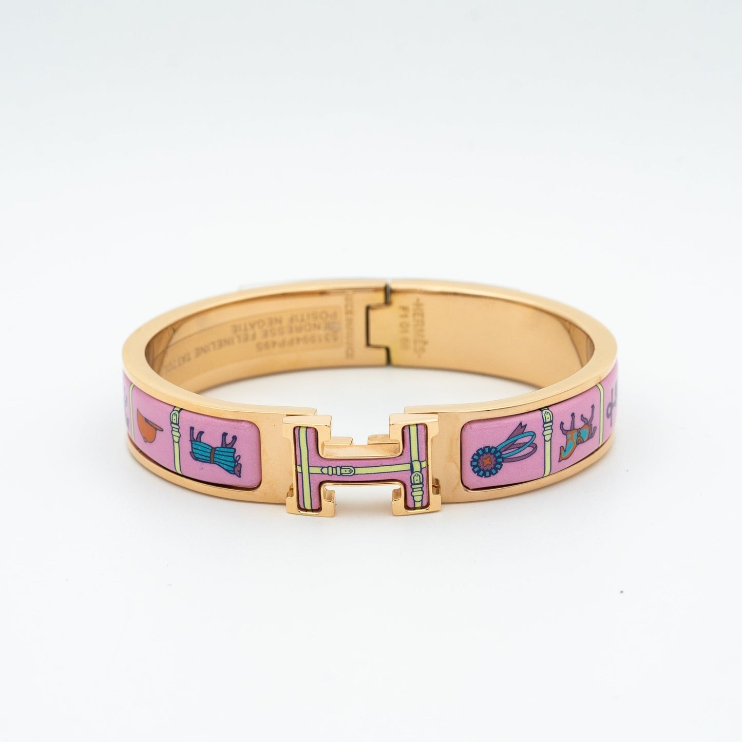 [Amore]H PINK GOLD BRACELET PINK CERAMIC