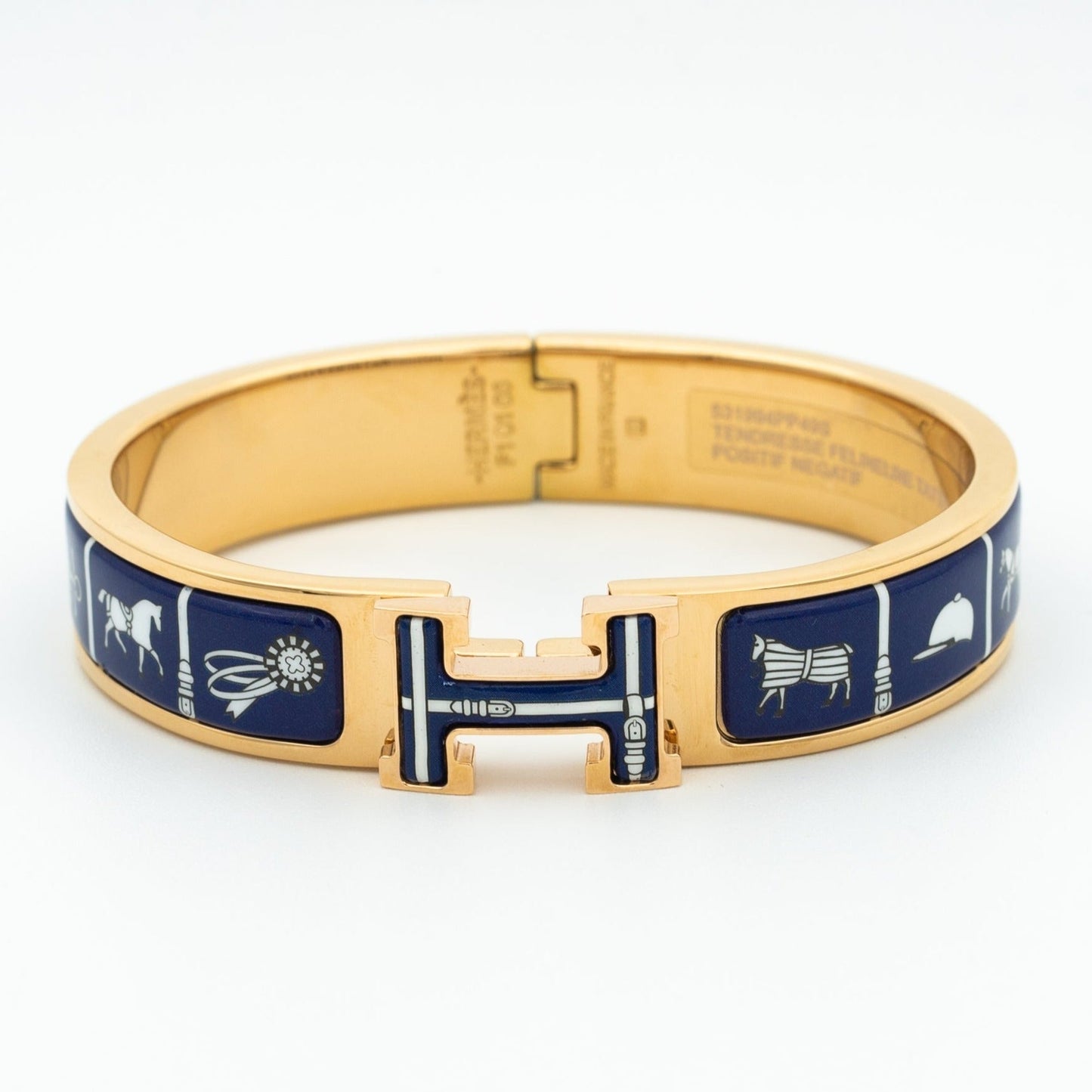 [Amore]H BRACELET BLUE CERAMIC