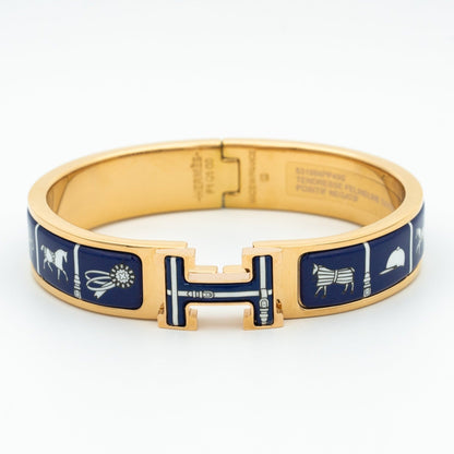 [Amore]H BRACELET BLUE CERAMIC