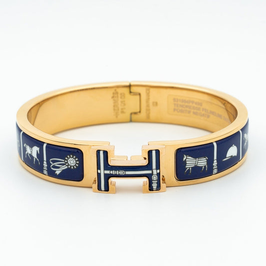 [Amore]H BRACELET BLUE CERAMIC