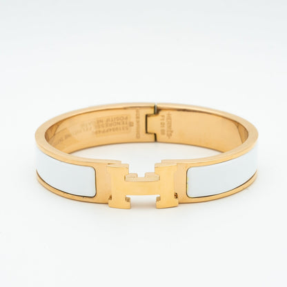 [Amore]H WHITE BRACELET