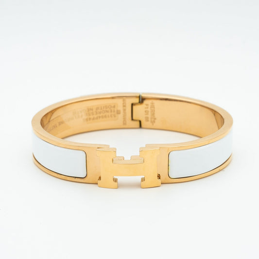 [Amore]H WHITE BRACELET