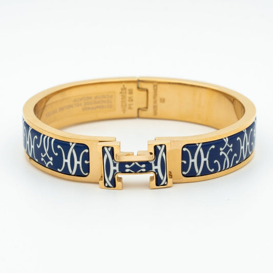 [Amore]H BRACELET BLACK MULTICOLOR