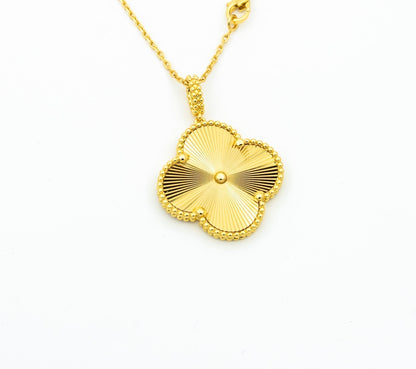 [Amore]CLOVER 25MM PEDANT NECKLACE GOLD