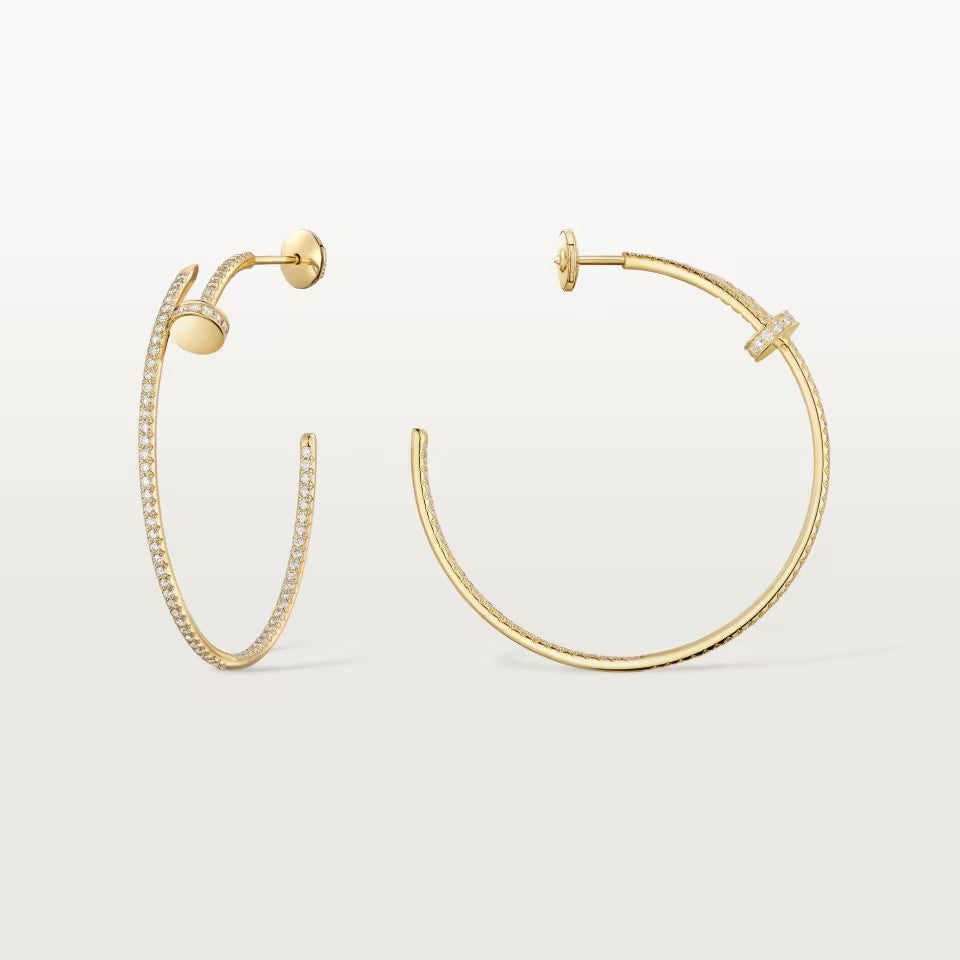 [Amore]JUSTE FULL DIAMOND LARGE EARRINGS