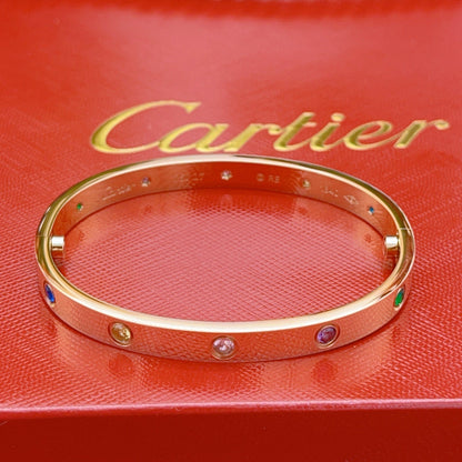[Amore]2026 RAINBOW LOVE BRACELET 6.1MM  10 DIAMONDS