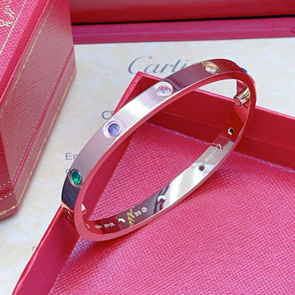 [Amore]2026 RAINBOW LOVE BRACELET 6.1MM  10 DIAMONDS