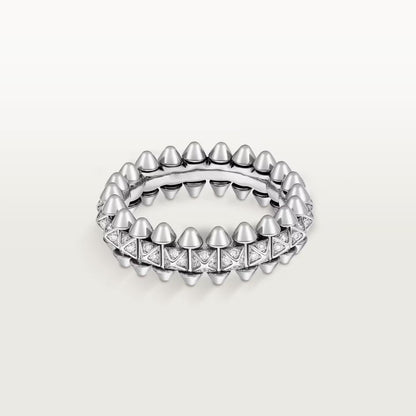 [Amore]CLASH 6.4MM SMALL FULL DIAMOND RING